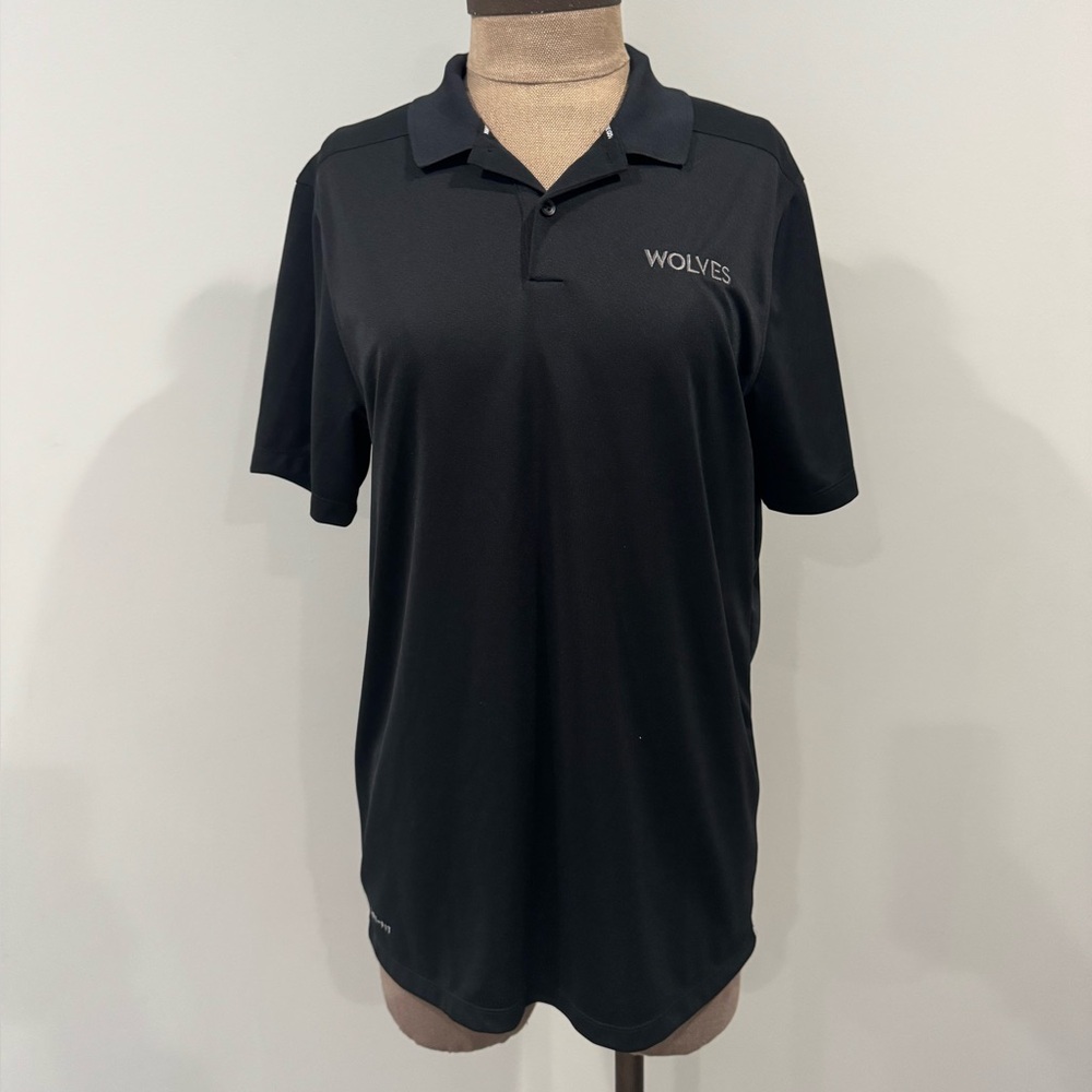 Minnesota Timberwolves Nike golf black Polo Shirt for Men size S